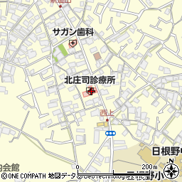 北庄司診療所周辺の地図