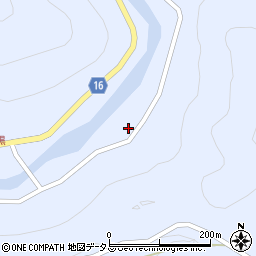 奈良県吉野郡東吉野村中黒1069周辺の地図