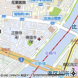 広島県広島市中区昭和町8-35周辺の地図