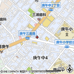 ＰＥＣＯ・ＳＨＯＰ　庚午店周辺の地図