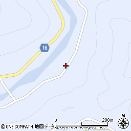 奈良県吉野郡東吉野村中黒1071周辺の地図