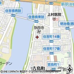 中愛　広島営業所周辺の地図