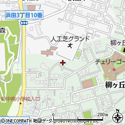 広島県安芸郡府中町柳ヶ丘32-17周辺の地図