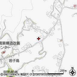 広島県尾道市向島町岩子島1344周辺の地図