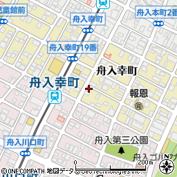 月極有料駐車場周辺の地図