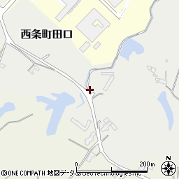広島県東広島市西条町田口10720周辺の地図