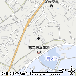 広島県東広島市西条町田口3503-1周辺の地図