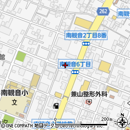 あなぶきパーク南観音第十４１７駐車場周辺の地図