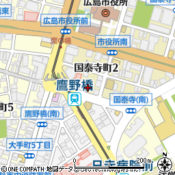 広島鷹野橋郵便局 ＡＴＭ周辺の地図