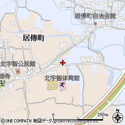 奈良県五條市居傳町164周辺の地図