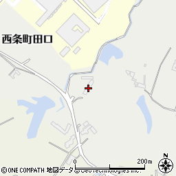 広島県東広島市西条町田口720周辺の地図