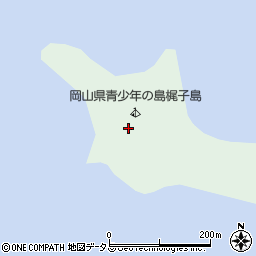梶子島周辺の地図