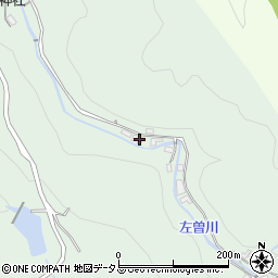 奈良県吉野郡吉野町左曽616周辺の地図