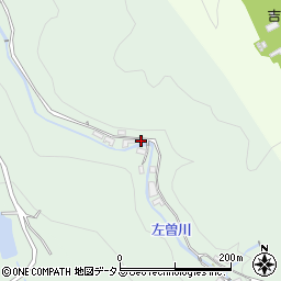 奈良県吉野郡吉野町左曽609周辺の地図