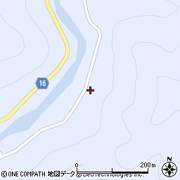 奈良県吉野郡東吉野村中黒1038周辺の地図