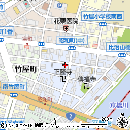 土本塗装店周辺の地図