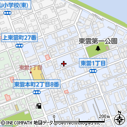 尾崎産業周辺の地図