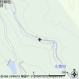 奈良県吉野郡吉野町左曽623周辺の地図