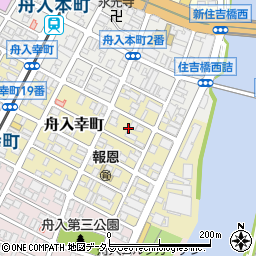 広島県広島市中区舟入幸町5周辺の地図