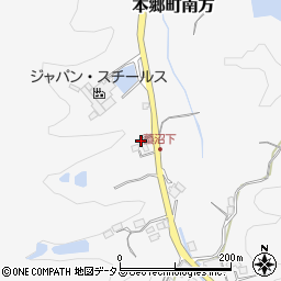 広島県三原市本郷町南方1035周辺の地図