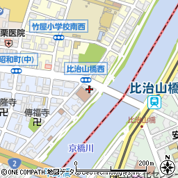 広島県広島市中区昭和町1-26周辺の地図