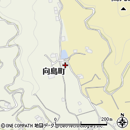 広島県尾道市向島町16011-2周辺の地図