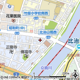 広島県広島市中区昭和町2周辺の地図