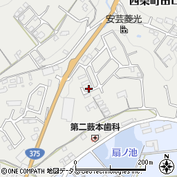 広島県東広島市西条町田口3472周辺の地図