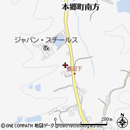 広島県三原市本郷町南方1034周辺の地図