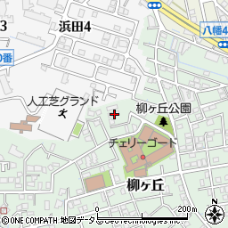 広島県安芸郡府中町柳ヶ丘19-2周辺の地図