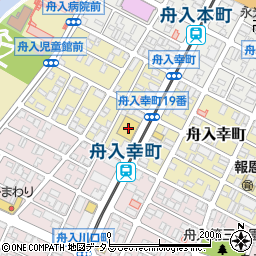 広島銀行フレスタ舟入店共同 ＡＴＭ周辺の地図