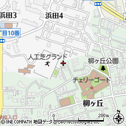 広島県安芸郡府中町柳ヶ丘31-14周辺の地図