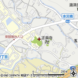 広島市　老人いこいの家倉重荘周辺の地図