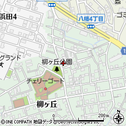 広島県安芸郡府中町柳ヶ丘15-12周辺の地図