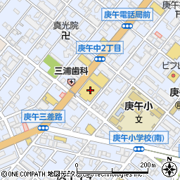 トヨタカローラ広島株式会社　本社周辺の地図