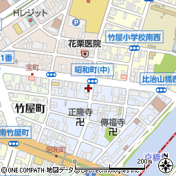 コーポ昭和周辺の地図