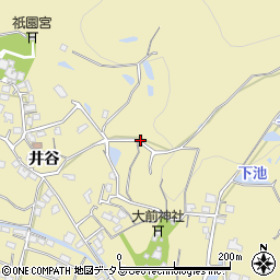 香川県高松市庵治町（井谷）周辺の地図