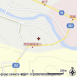 奈良県吉野郡吉野町新子64周辺の地図