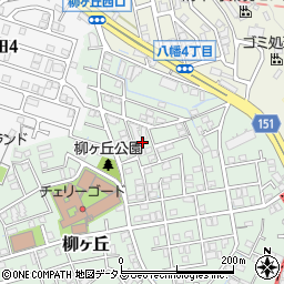 広島県安芸郡府中町柳ヶ丘14周辺の地図