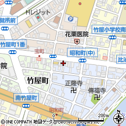 リョーワ昭和町ビル周辺の地図