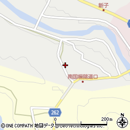 奈良県吉野郡吉野町新子123周辺の地図