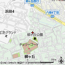 広島県安芸郡府中町柳ヶ丘17-9周辺の地図