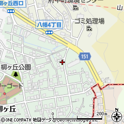 広島県安芸郡府中町柳ヶ丘7-7周辺の地図
