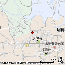 奈良県五條市近内町周辺の地図