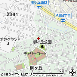 広島県安芸郡府中町柳ヶ丘17周辺の地図