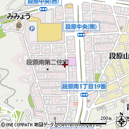 広島県広島市南区段原南周辺の地図