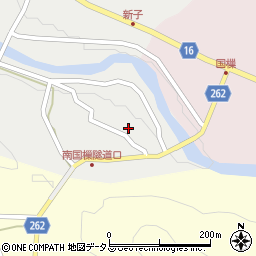奈良県吉野郡吉野町新子55周辺の地図