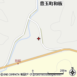 長崎県対馬市豊玉町和板84周辺の地図
