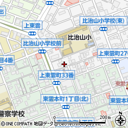 広島県広島市南区上東雲町31-19周辺の地図