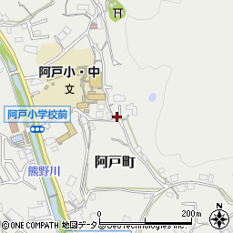 広島県広島市安芸区阿戸町2821周辺の地図